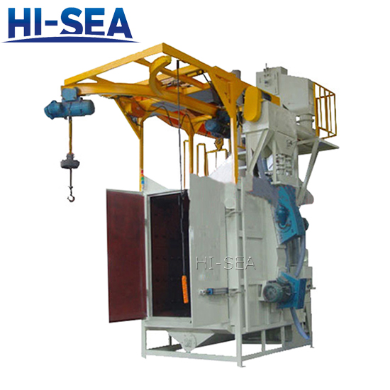 Hook Type Shot Blasting Processor